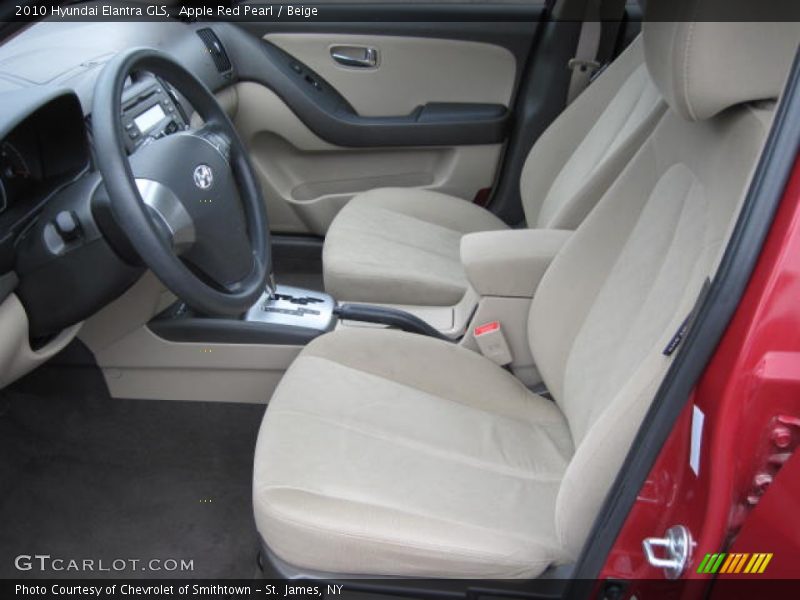 Apple Red Pearl / Beige 2010 Hyundai Elantra GLS