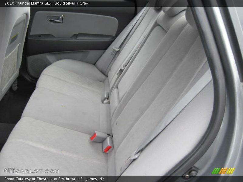 Liquid Silver / Gray 2010 Hyundai Elantra GLS