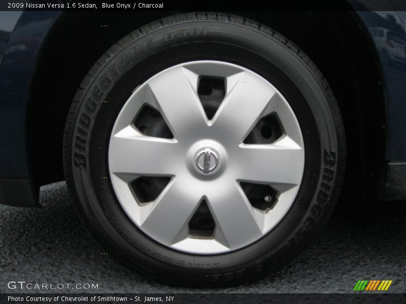 Blue Onyx / Charcoal 2009 Nissan Versa 1.6 Sedan