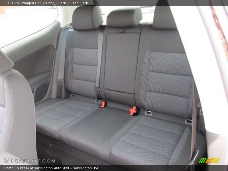 Black / Titan Black 2011 Volkswagen Golf 2 Door