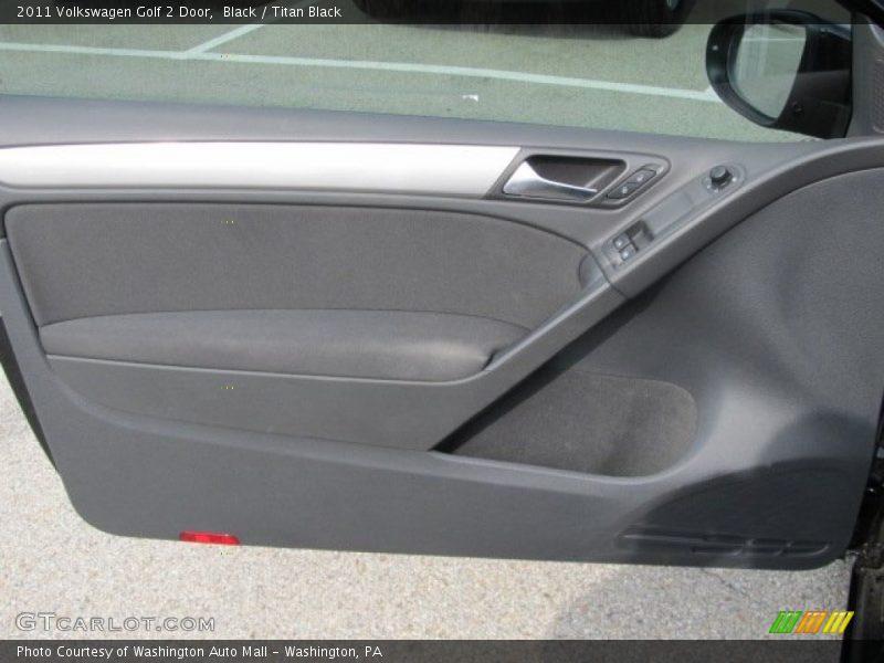 Black / Titan Black 2011 Volkswagen Golf 2 Door