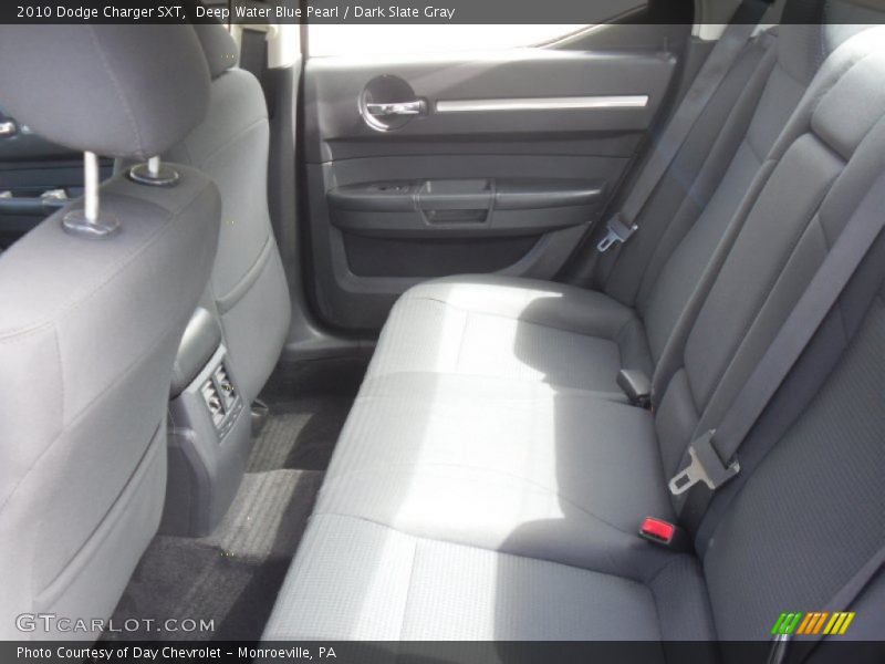 Deep Water Blue Pearl / Dark Slate Gray 2010 Dodge Charger SXT