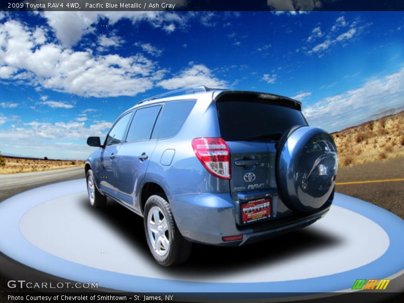 Pacific Blue Metallic / Ash Gray 2009 Toyota RAV4 4WD