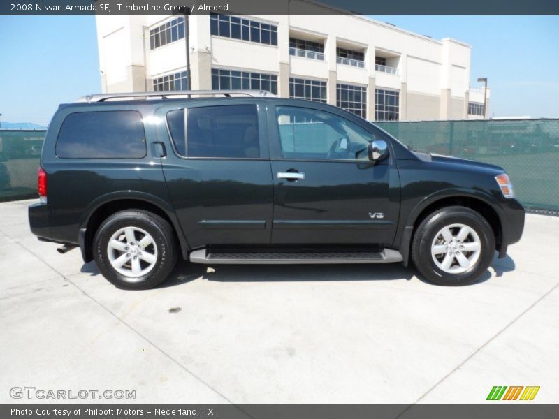 Timberline Green / Almond 2008 Nissan Armada SE