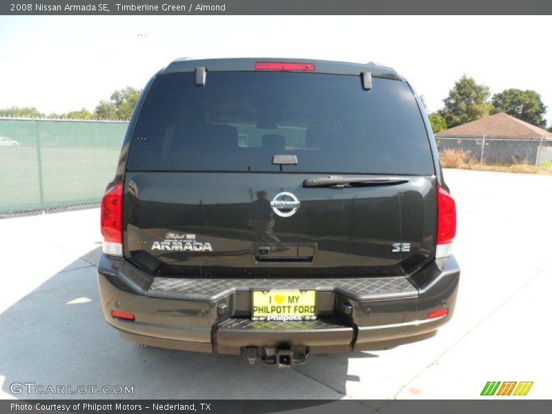 Timberline Green / Almond 2008 Nissan Armada SE