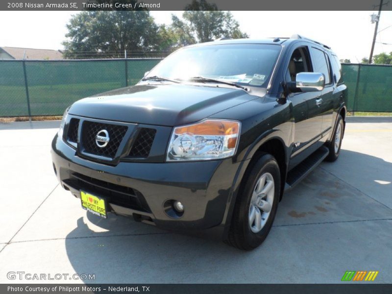 Timberline Green / Almond 2008 Nissan Armada SE