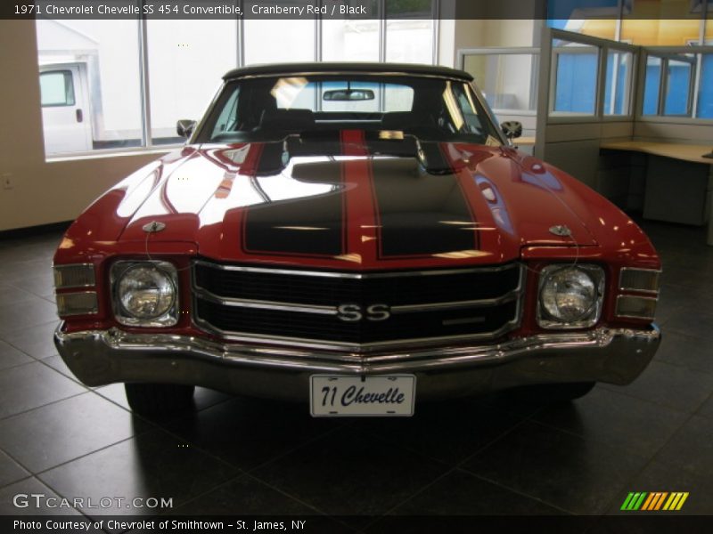  1971 Chevelle SS 454 Convertible Cranberry Red