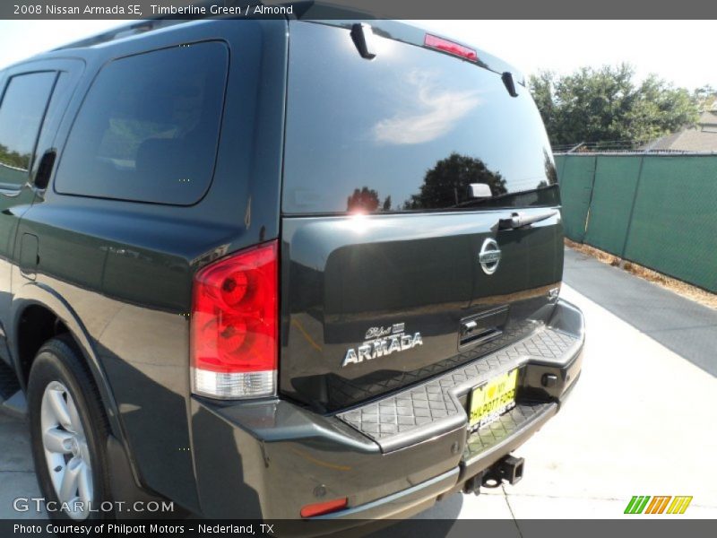 Timberline Green / Almond 2008 Nissan Armada SE