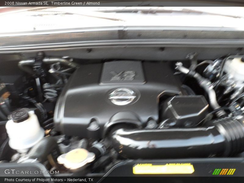 Timberline Green / Almond 2008 Nissan Armada SE