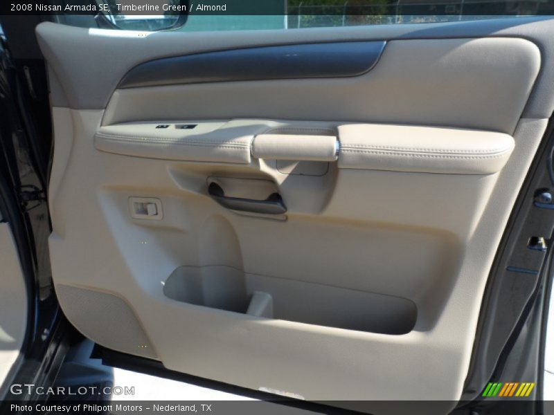 Timberline Green / Almond 2008 Nissan Armada SE