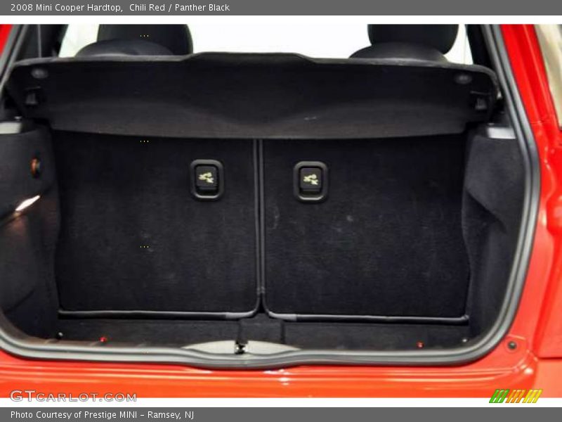Chili Red / Panther Black 2008 Mini Cooper Hardtop