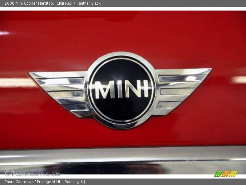 Chili Red / Panther Black 2008 Mini Cooper Hardtop
