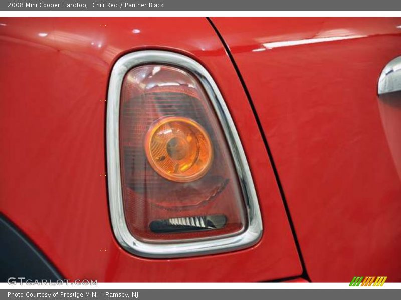 Chili Red / Panther Black 2008 Mini Cooper Hardtop