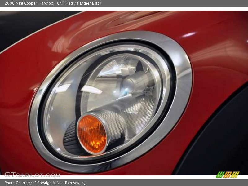 Chili Red / Panther Black 2008 Mini Cooper Hardtop