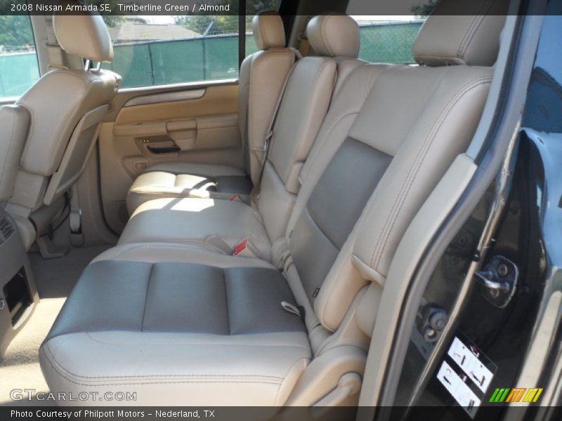 2008 Armada SE Almond Interior