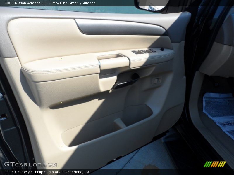 Timberline Green / Almond 2008 Nissan Armada SE