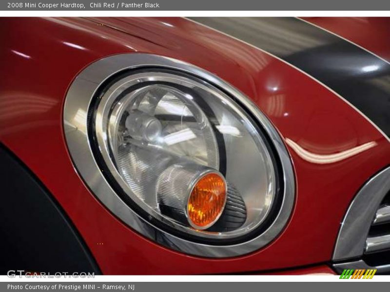 Chili Red / Panther Black 2008 Mini Cooper Hardtop