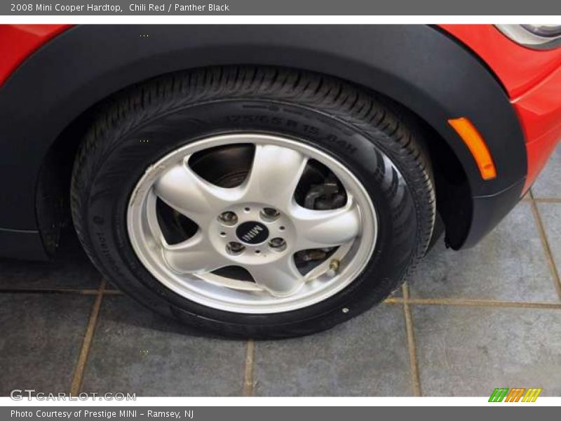 Chili Red / Panther Black 2008 Mini Cooper Hardtop