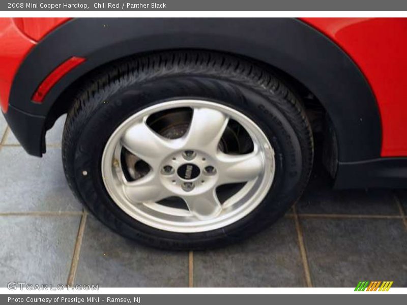Chili Red / Panther Black 2008 Mini Cooper Hardtop