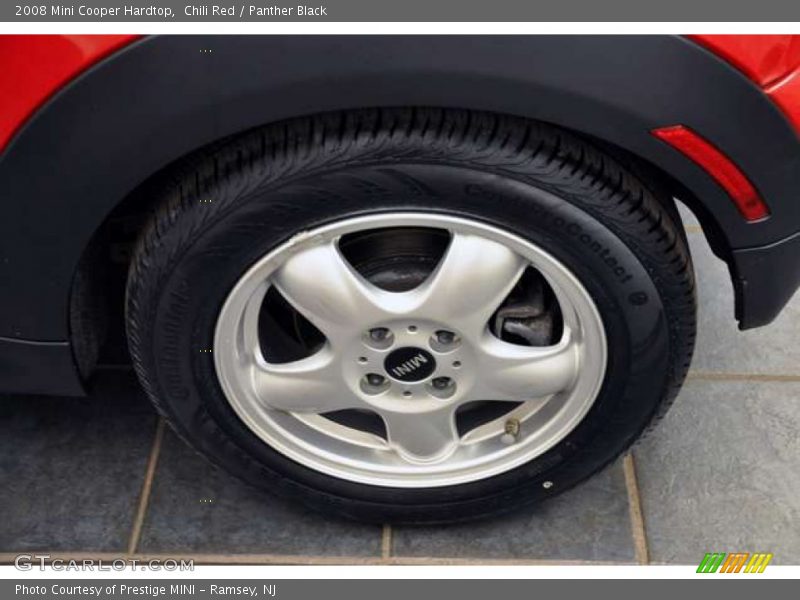 Chili Red / Panther Black 2008 Mini Cooper Hardtop