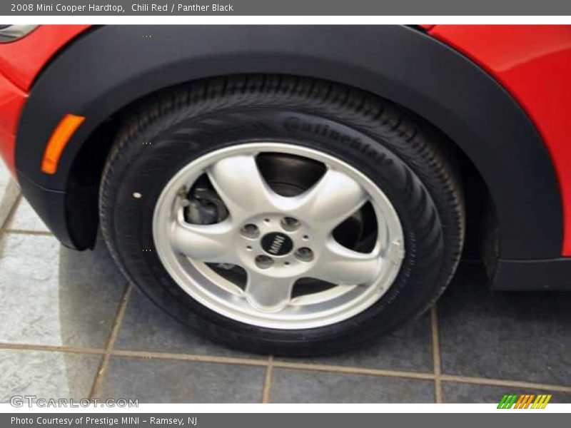 Chili Red / Panther Black 2008 Mini Cooper Hardtop