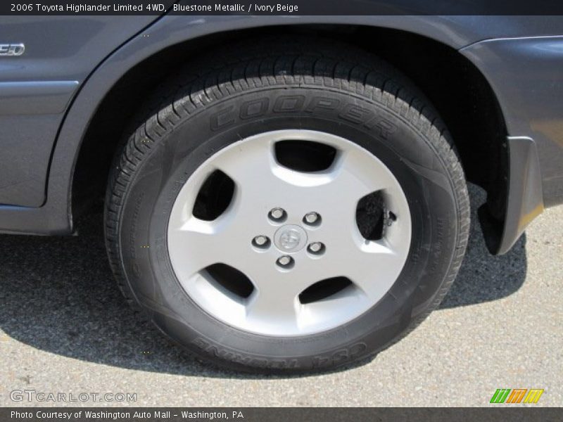 Bluestone Metallic / Ivory Beige 2006 Toyota Highlander Limited 4WD