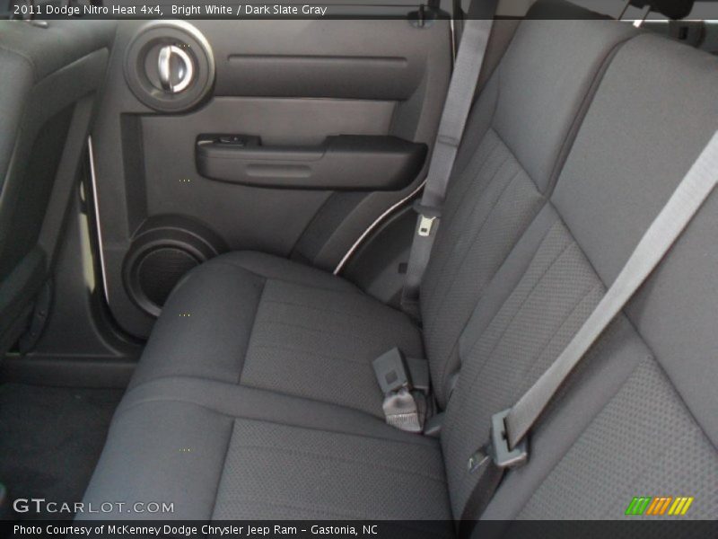 Bright White / Dark Slate Gray 2011 Dodge Nitro Heat 4x4