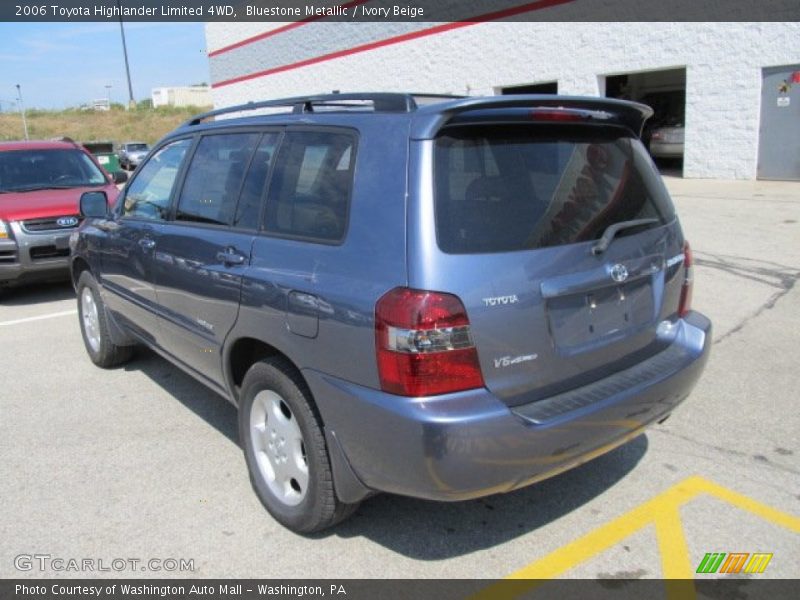 Bluestone Metallic / Ivory Beige 2006 Toyota Highlander Limited 4WD