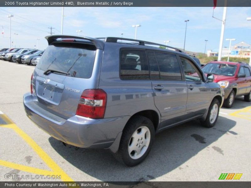 Bluestone Metallic / Ivory Beige 2006 Toyota Highlander Limited 4WD