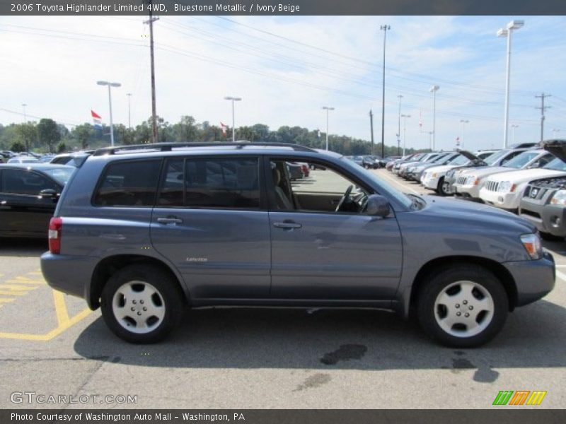 Bluestone Metallic / Ivory Beige 2006 Toyota Highlander Limited 4WD