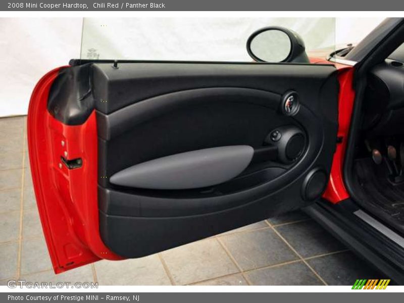 Chili Red / Panther Black 2008 Mini Cooper Hardtop