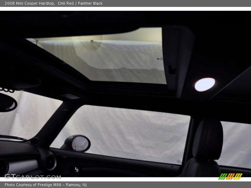 Chili Red / Panther Black 2008 Mini Cooper Hardtop