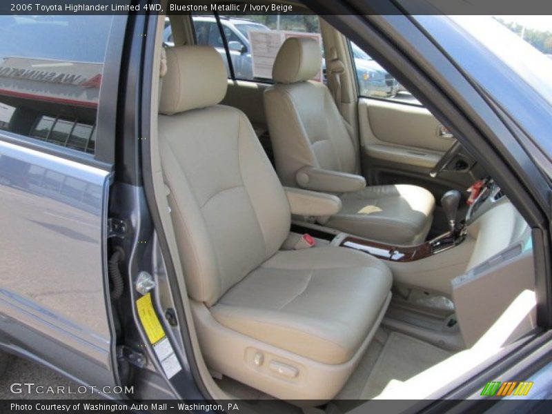 Bluestone Metallic / Ivory Beige 2006 Toyota Highlander Limited 4WD