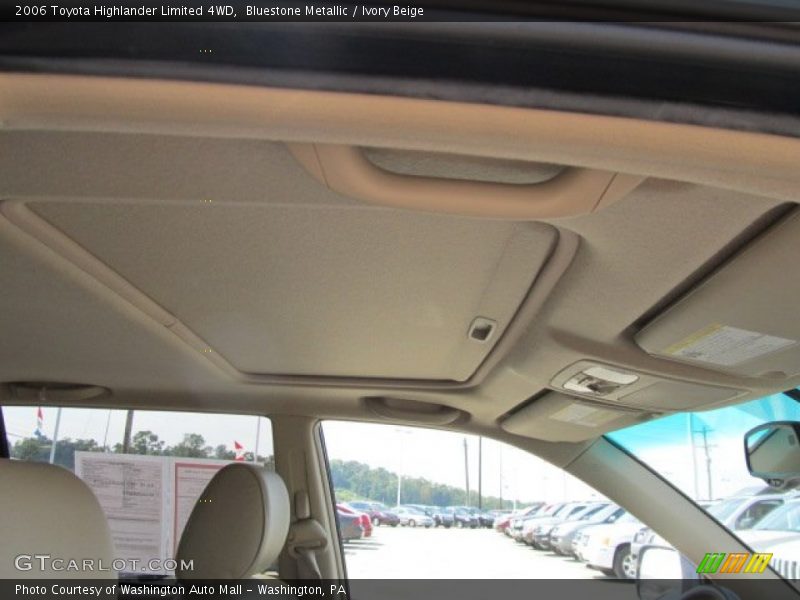 Bluestone Metallic / Ivory Beige 2006 Toyota Highlander Limited 4WD