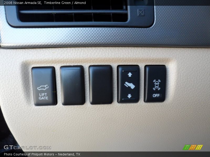 Controls of 2008 Armada SE