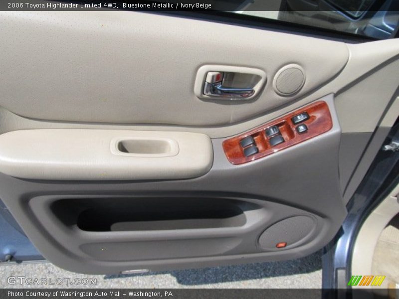 Bluestone Metallic / Ivory Beige 2006 Toyota Highlander Limited 4WD