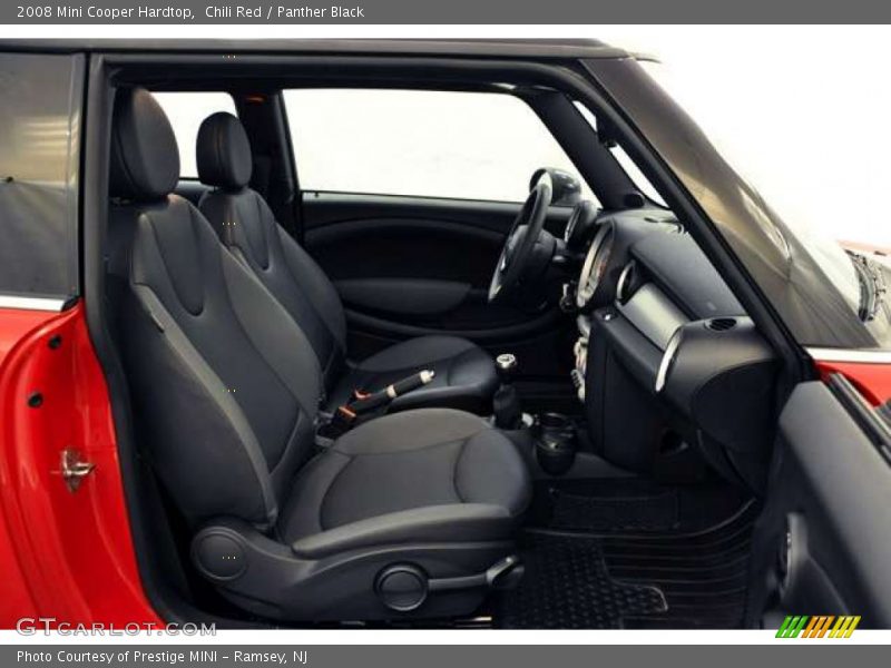 Chili Red / Panther Black 2008 Mini Cooper Hardtop