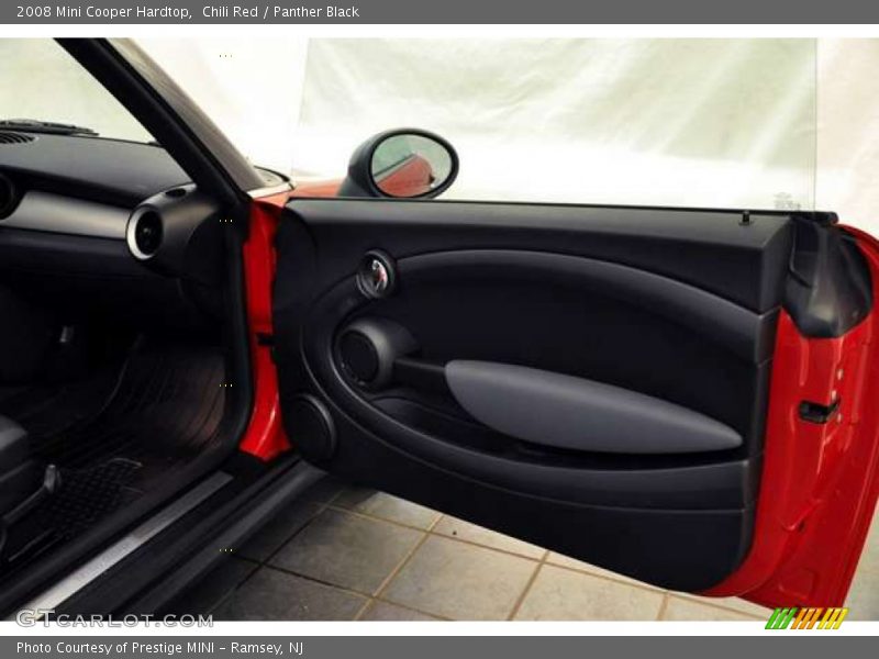 Chili Red / Panther Black 2008 Mini Cooper Hardtop