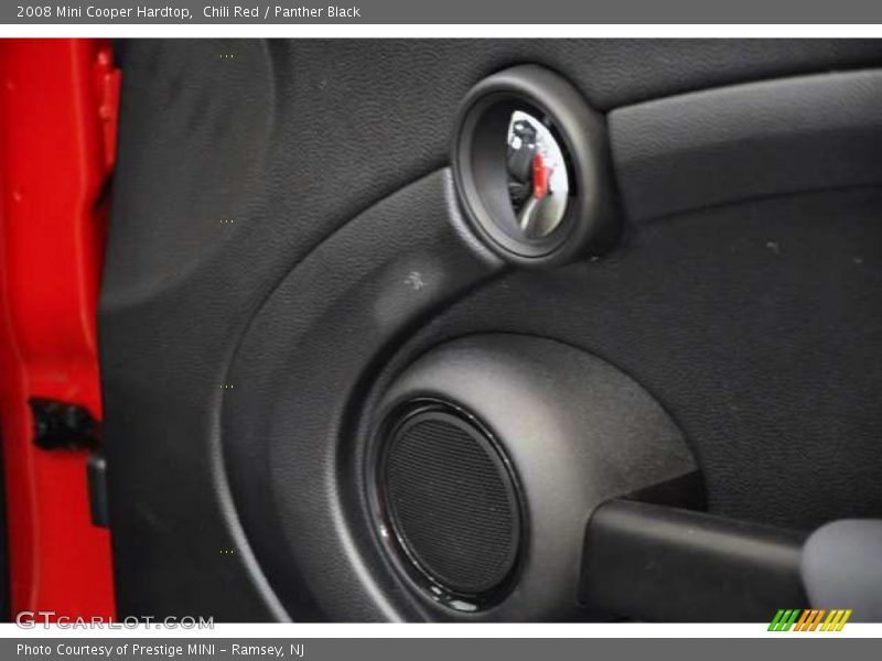 Chili Red / Panther Black 2008 Mini Cooper Hardtop
