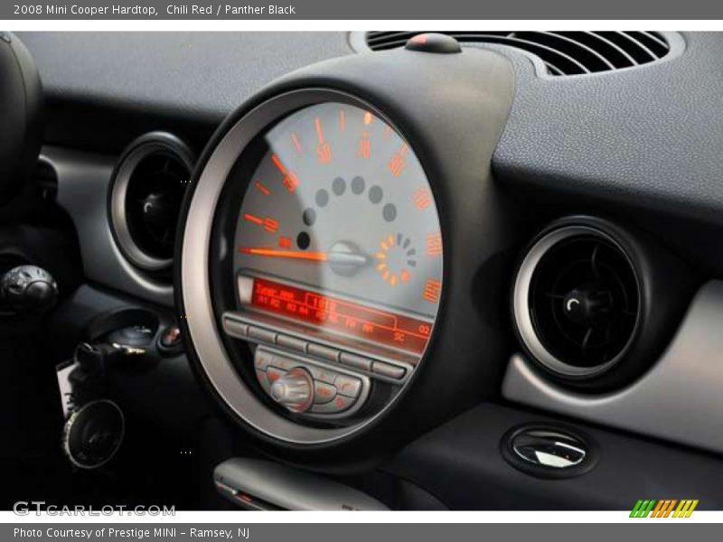 Chili Red / Panther Black 2008 Mini Cooper Hardtop