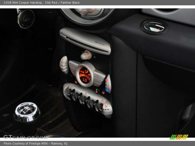 Chili Red / Panther Black 2008 Mini Cooper Hardtop