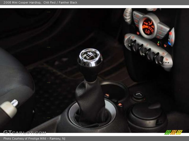 Chili Red / Panther Black 2008 Mini Cooper Hardtop