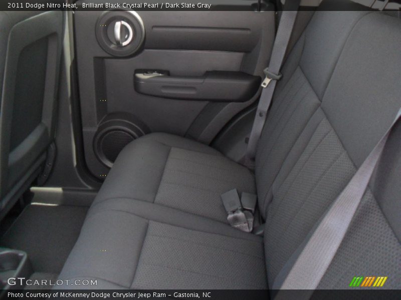 Brilliant Black Crystal Pearl / Dark Slate Gray 2011 Dodge Nitro Heat