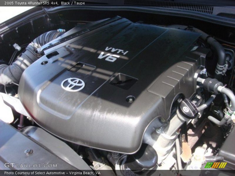 Black / Taupe 2005 Toyota 4Runner SR5 4x4