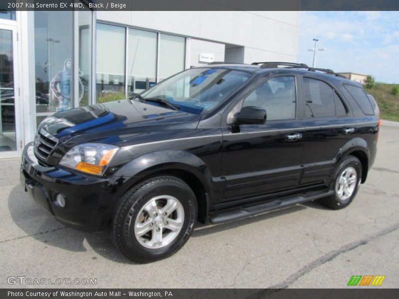 Black / Beige 2007 Kia Sorento EX 4WD