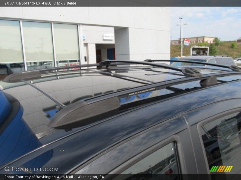 Black / Beige 2007 Kia Sorento EX 4WD