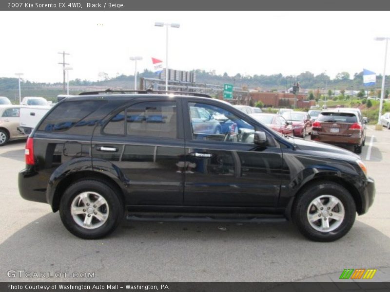 Black / Beige 2007 Kia Sorento EX 4WD
