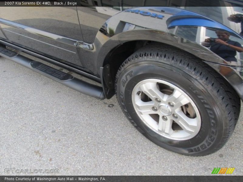 Black / Beige 2007 Kia Sorento EX 4WD