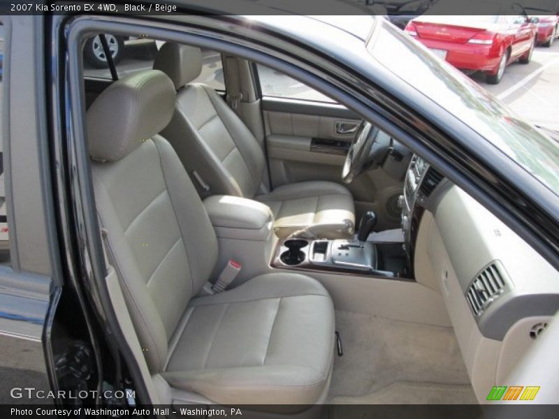 Black / Beige 2007 Kia Sorento EX 4WD