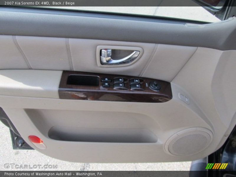 Black / Beige 2007 Kia Sorento EX 4WD